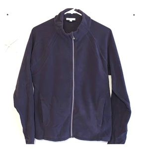 Gap Body GapBody Grey Gray Zip Fleece Jacket Large